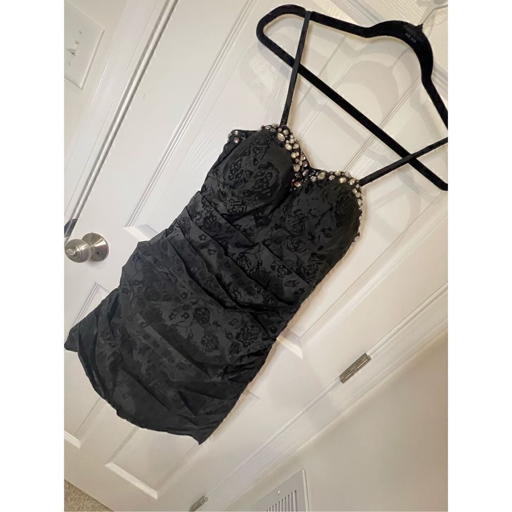 Katia women’s junior dress gems NWT black large